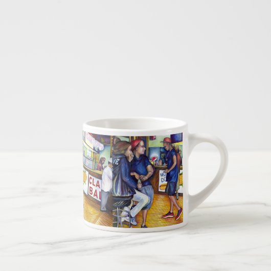 Warm Beer, koude Mannen en ik ben Hot Espresso Kop (Rechts)