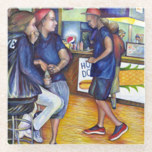 Warm Beer, koude Mannen en ik ben Hot Glazen Onderzetter