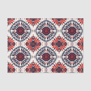 Warm Beige "Cosmic Interlock" Artistic Tissue Pape Tissuepapier