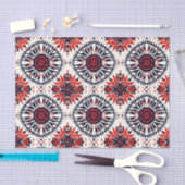 Warm Beige "Cosmic Interlock" Artistic Tissue Pape Tissuepapier (Craft)