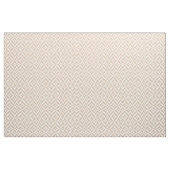 Warm Beige Geometric Deco Cube Patroon Stof (Yard (91,4 cm))