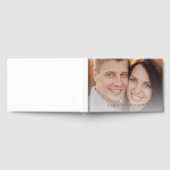 Warm Beige Romantic Photo Gastenboek (Volledig)