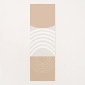 Warm Beige Sun Arch Balance #2 Yogamat (Voorkant)