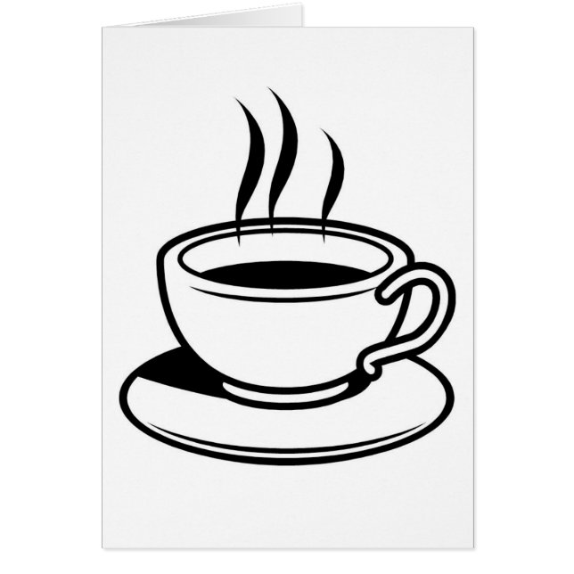 Warm bekertje koffie (Voorkant)