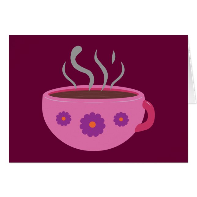 Warm bekertje koffie (Voorkant Horizontaal)