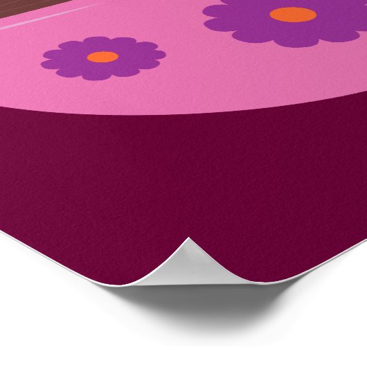 Warm bekertje koffie poster (Hoek)