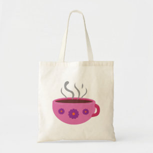 Warm bekertje koffie tote bag