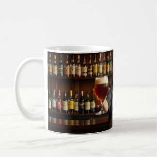Warm Belgisch herberg-souvenirbeker Koffiemok