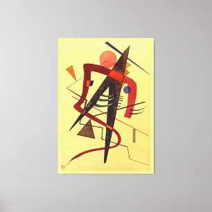 Warm, beroemd schilderij van Paul Klee Canvas Afdruk