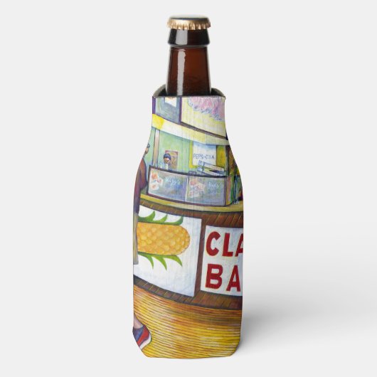 Warm Bier, Koude Mannen en ik ben Heet Flesjeskoeler (Fles Voorkant)