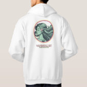 Warm blijven met reislust hoodie (Achterkant)