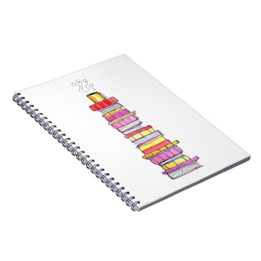 Warm Books-laptop Notitieboek (Rechterzijde)