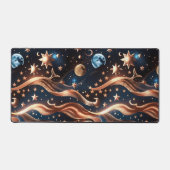 Warm Bronze Celestial Moon for Elegant Workspaces Bureaumat (Voorkant)