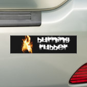 warm bumpersticker (Op auto)