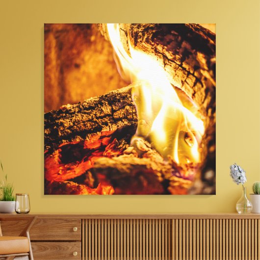 Warm Canvas Afdruk (Insitu (Woonkamer))