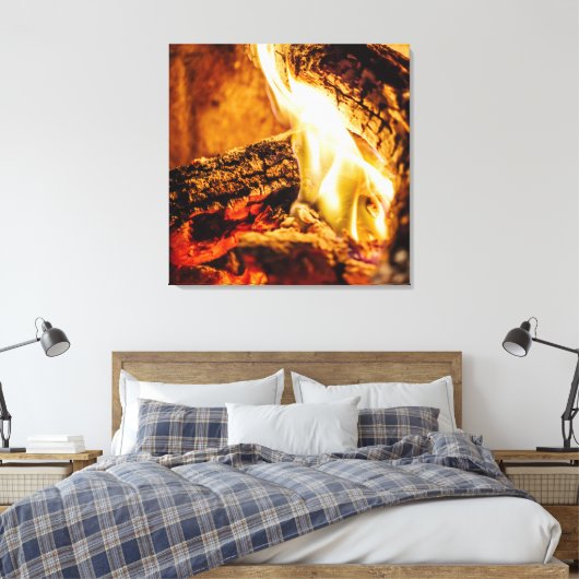 Warm Canvas Afdruk (Insitu (Slaapkamer))