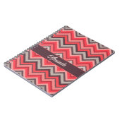 Warm Chevron Notitieboek (Linkerzijde)