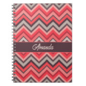 Warm Chevron Notitieboek (Voorkant)