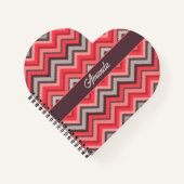Warm Chevron Notitieboek (Voorkant)