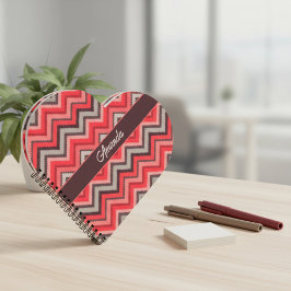 Warm Chevron Notitieboek