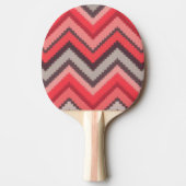 Warm Chevron Tafeltennisbatje (Voorkant)