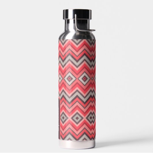 Warm Chevron Waterfles (Links)