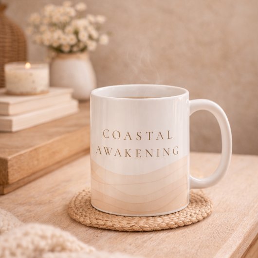 Warm Coastal Awakening Classic Mug, 11 oz Koffiemok