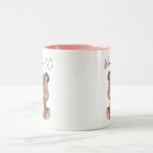 Warm Coco Beer Stijlvolle Kinder Mok (Center)