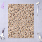 Warm Coffee Bean Roast Tones Seamless Pattern Tissuepapier (Craft)