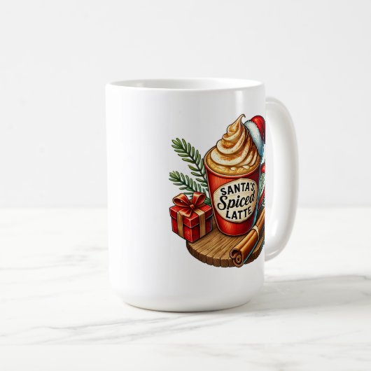 Warm Coffee Vibes Sublimation Design Koffiemok (Voorkant rechts)