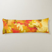 Warm Colorful Patroon Lichaamskussen (Achterkant)