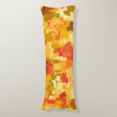 Warm Colorful Patroon Lichaamskussen (Voorkant Verticaal)