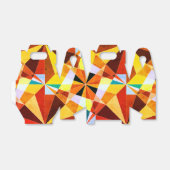 Warm Colors Cool Angulaire geometrische vormen Bedankdoosjes (Uitgevouwen)