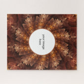 Warm Colors, Moderne Abstracte fractale foto eigen Legpuzzel (Horizontaal)
