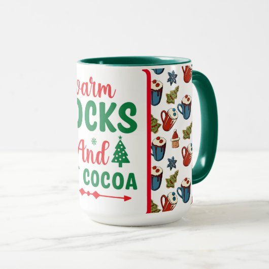 Warm contact en warme coating Mok (Voorkant rechts)