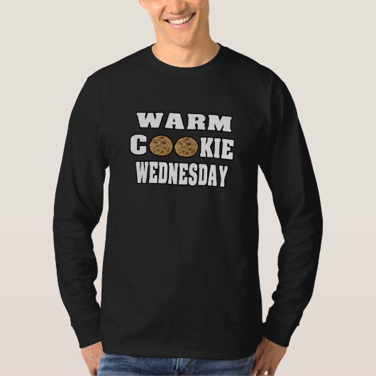 Warm Cookie Wednesday Fun Fresh Day Premium T-shirt (Voorkant)