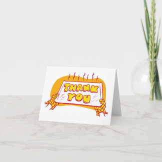 Warm Cookies Thank You Note Card Bedankkaart
