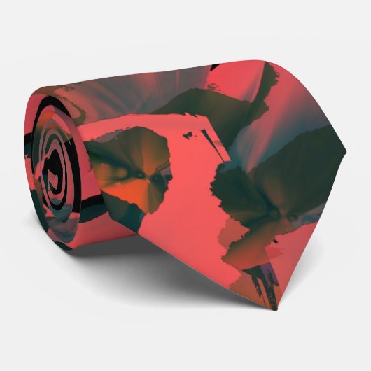 Warm Cool Pastel Stropdas (Opgerold)