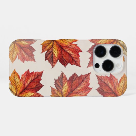 Warm & Cozy Autumn Phone Case iPhone Hoesje (Achterkant horizontaal)