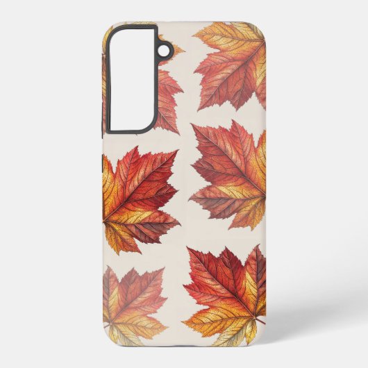Warm & Cozy Autumn Phone Case Samsung Galaxy Hoesje (Achterkant)