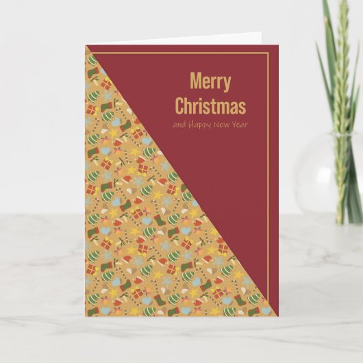 Warm & Cozy Christmas Card Feestdagen Kaart (Voorkant)