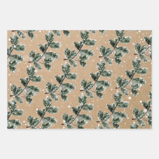 Warm Cozy kerstkraft paper (Voorkant)