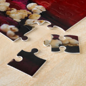 Warm Cozy Winter Cocoa & Popcorn door Fireplace Legpuzzel (Zijkant)