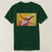 Warm Crane T-shirt (Design voorkant)