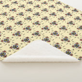 "Warm Crème Mandala" Sherpa Deken (3/4)