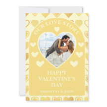 Warm Crème Minimale Harten Valentijnsdag Cadeau Fo