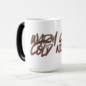 Warm Cup • Cold Night — Cozy Winter Ceramic Mug Magische Mok (Voorkant links)