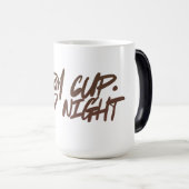 Warm Cup • Cold Night — Cozy Winter Ceramic Mug Magische Mok (Voorkant rechts)