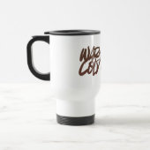 Warm Cup, Cold Night — Single Girl Winter Mug Reisbeker (Links)