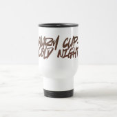 Warm Cup, Cold Night — Single Girl Winter Mug Reisbeker (Center)